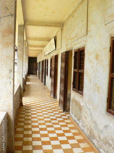 Khmer rouge prison in Cambodia. © Charlie Milsom
