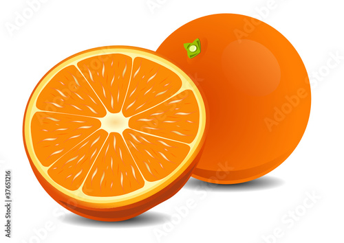 Ripe orange