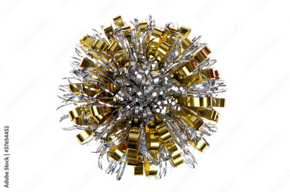 Fototapeta premium Christmas gift bow