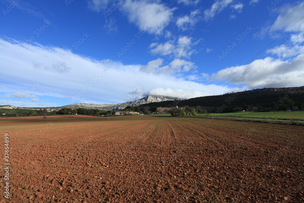 Sainte Victoire en Hiver Sainte Victoire en Hiver