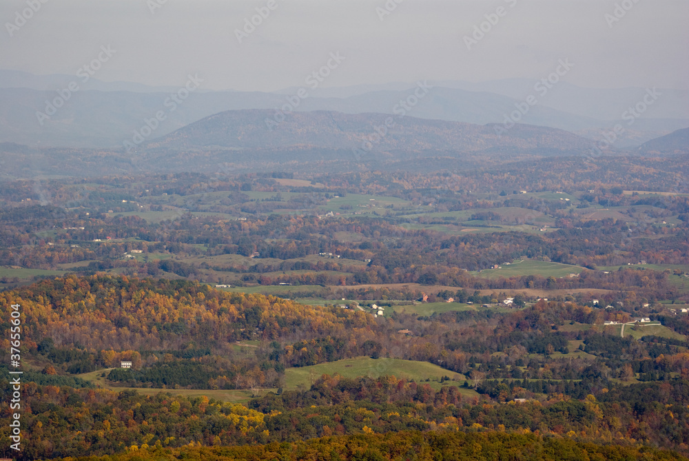 Obraz premium Blue Ridge Autumn