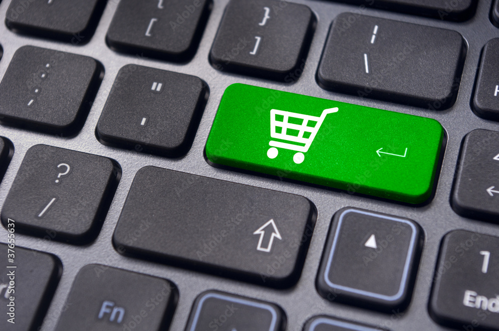 online shopping concepts with cart symbol online shopping concepts with cart symbol