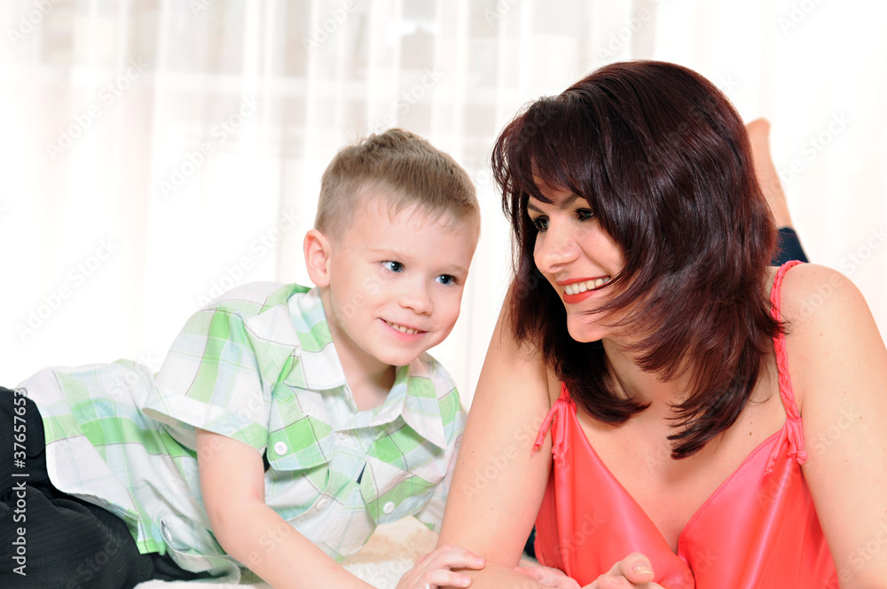 © uriy solovyov - mother and son © uriy solovyov - mother and son