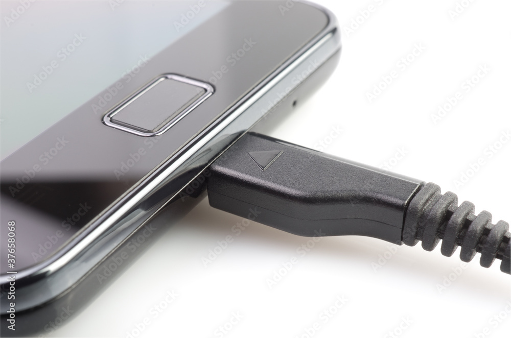 Charging of mobile phone Charging of mobile phone