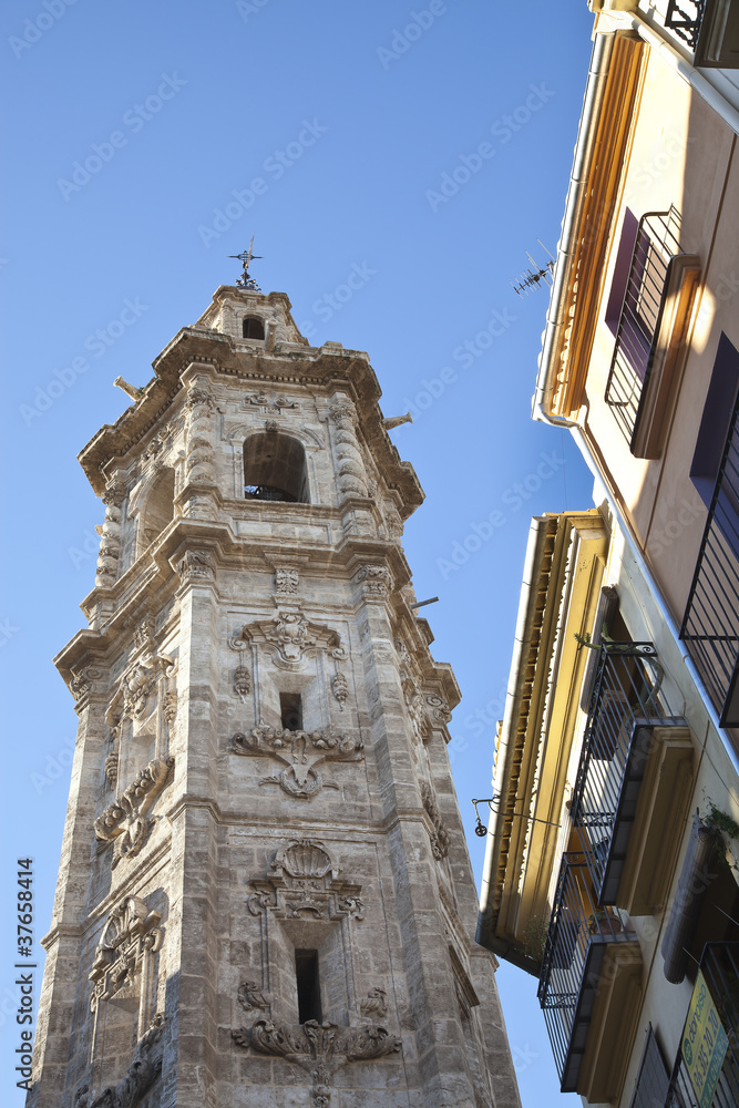 Torre de la iglesia de Santa Catalina, Valencia