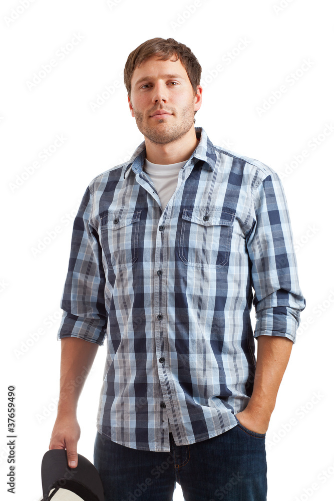 Confident young student Confident young student