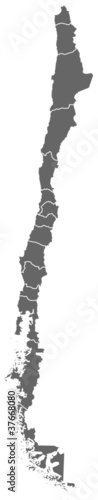 Map of Chile