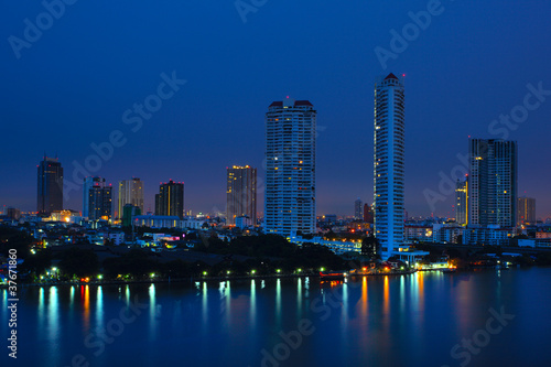 Thailand  Bangkok  the Chao Phraya River