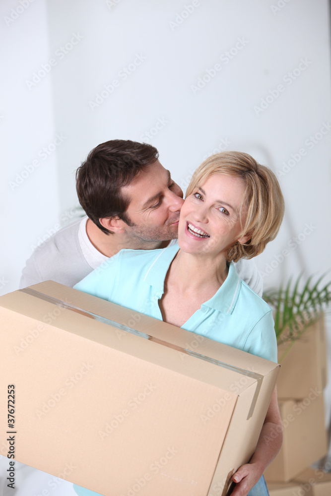 Husband kissing wife Husband kissing wife