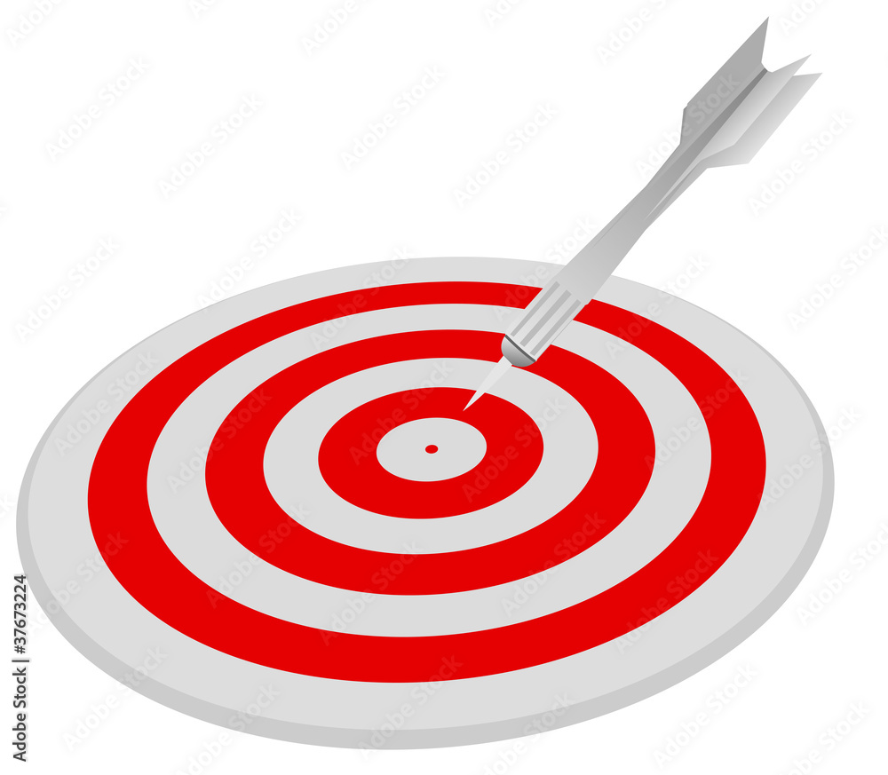 Target and Dart Arrow Target and Dart Arrow
