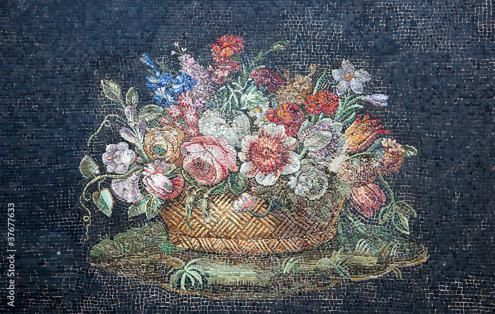 Obraz premium Ancient roman mosaic