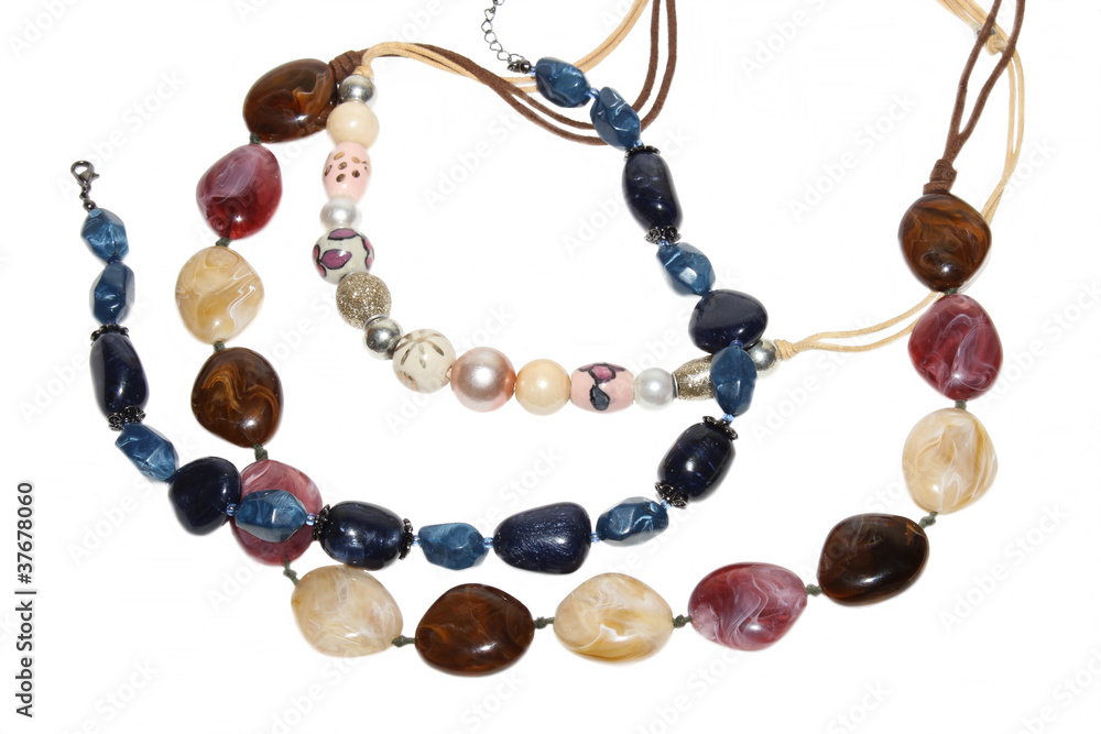 Obraz premium Multi-colored beads.