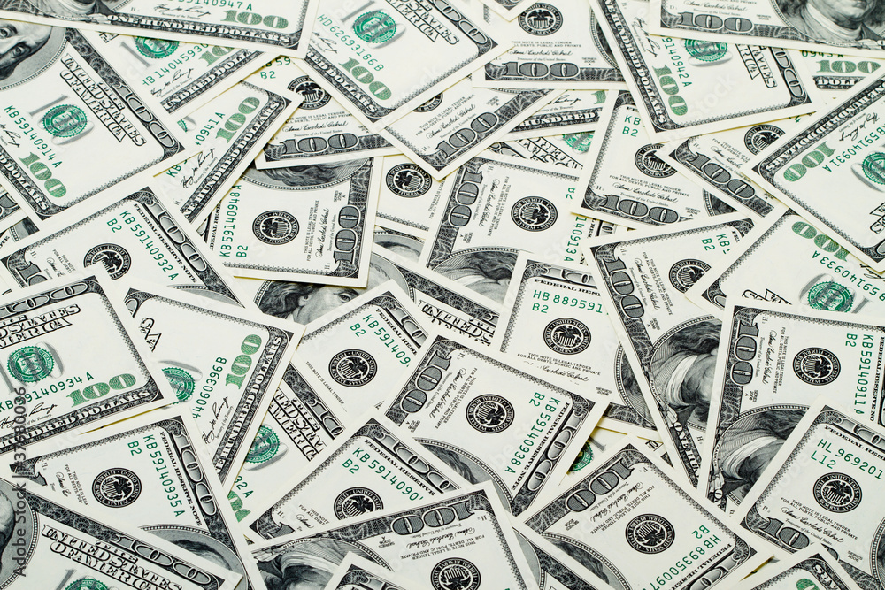 Background of dollars Background of dollars