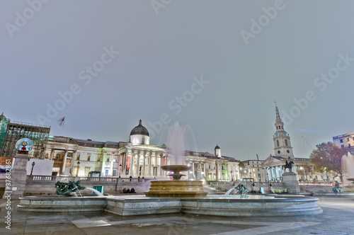 Trafalgar Square at London, England