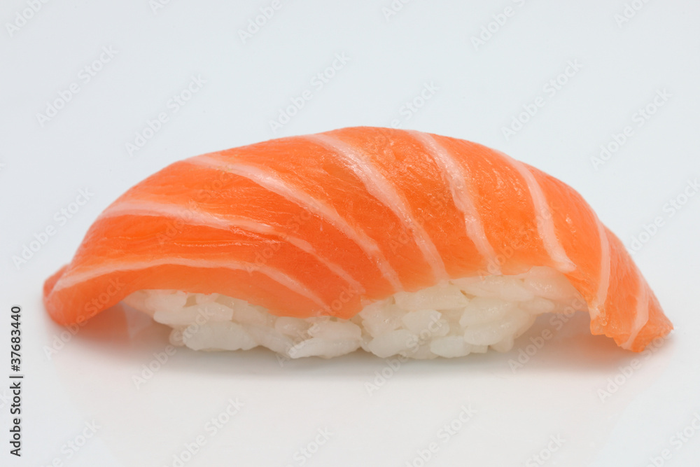 Sushi de salmón. Sushi de salmón.