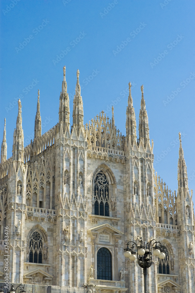 Fototapeta premium Il Duomo di Milan, Italy