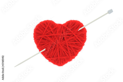 Heart of yarn