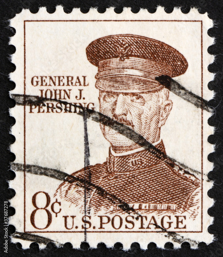 Postage stamp USA 1960 John J. Pershing photo