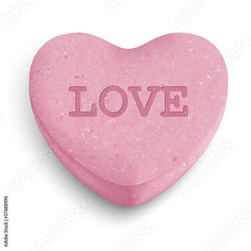 Caramella di San Valentino - Valentine's candy heart
