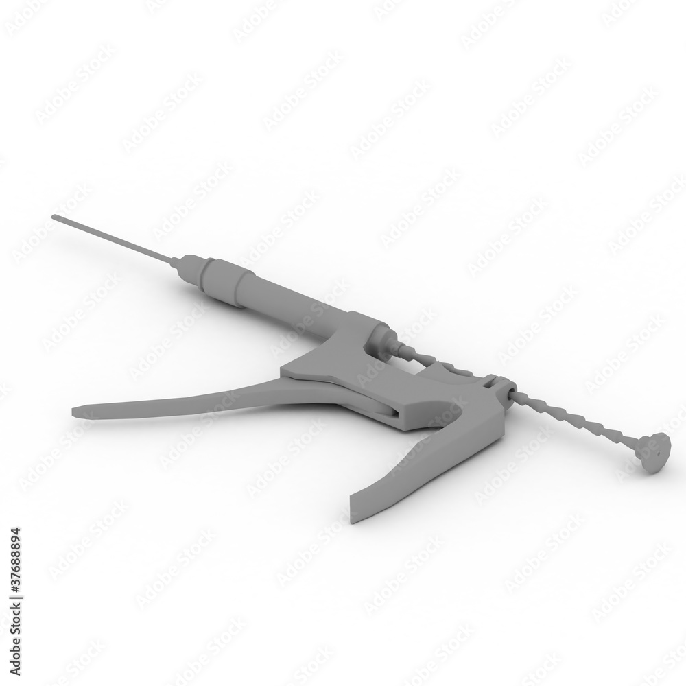 Obraz premium syringe gun
