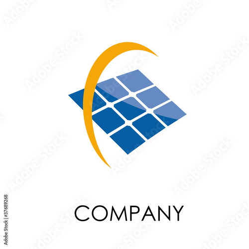 Logo solar energy # Vector