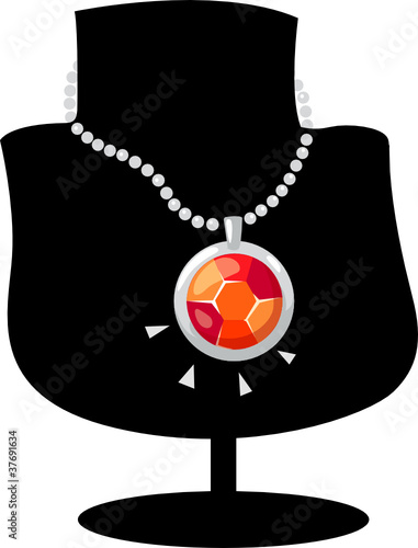 Diamond necklace