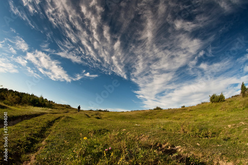 mountains landscape