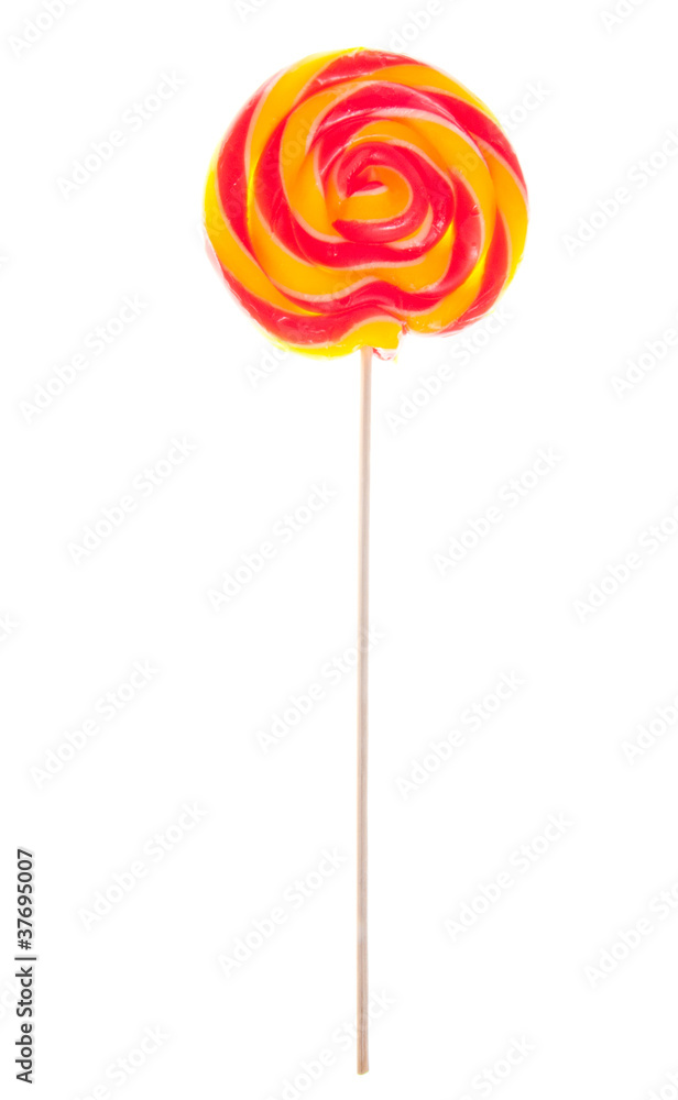Lovely Lollipop Isolated on white Lovely Lollipop Isolated on white
