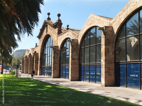 Nautical museum in Barcelona, Spain. photo