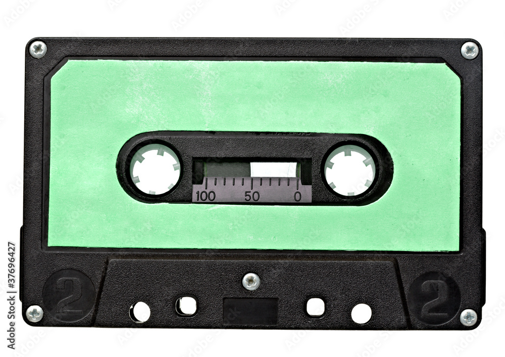 Fototapeta premium music audio tape vintage