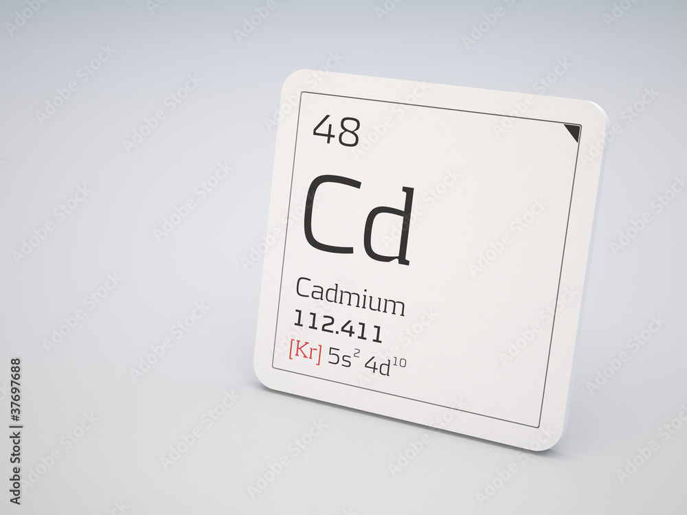 Cadmium - element of the periodic table Cadmium - element of the periodic table