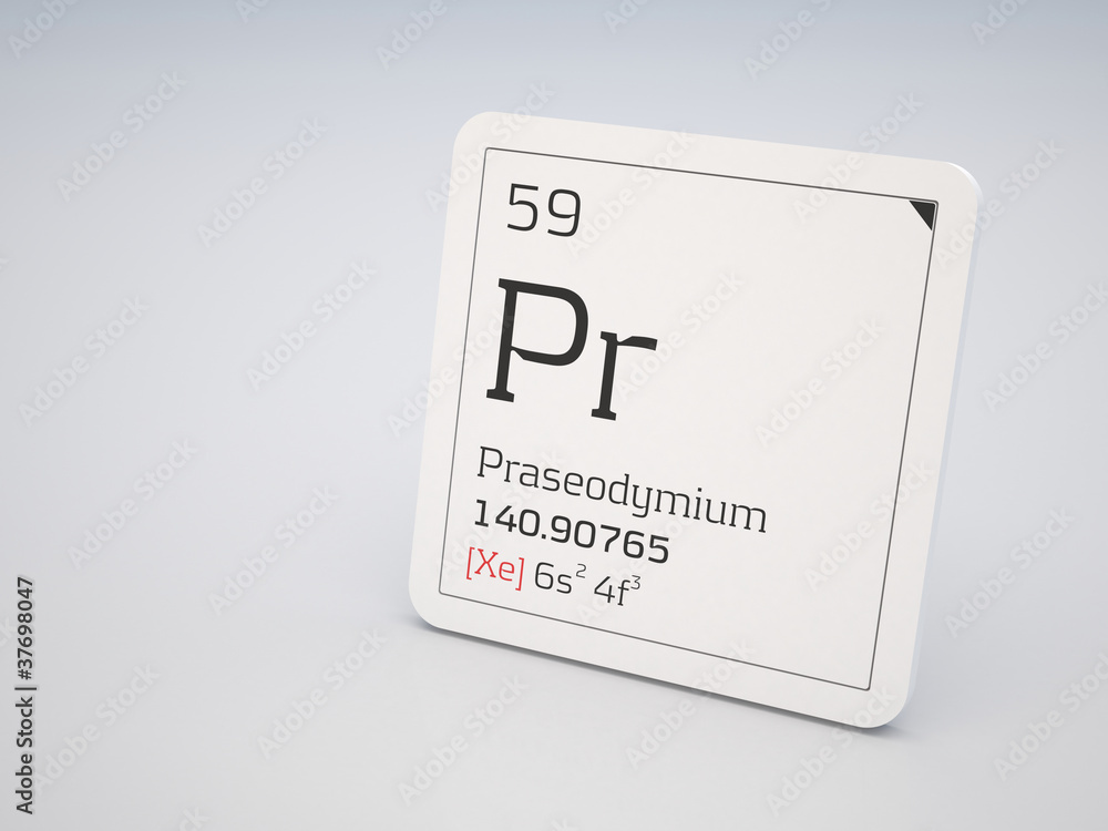 Praseodymium - element of the periodic table Praseodymium - element of the periodic table
