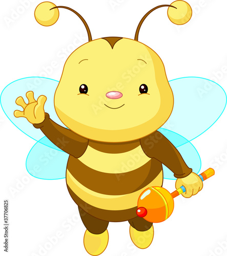 Cute baby Bee