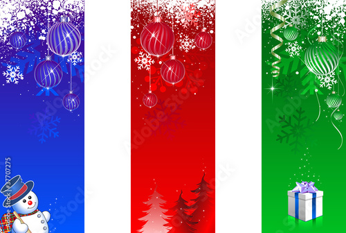 Christmas Vertical Banner Designs