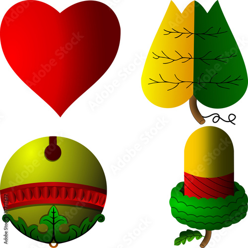 Hungarian cards symbols
