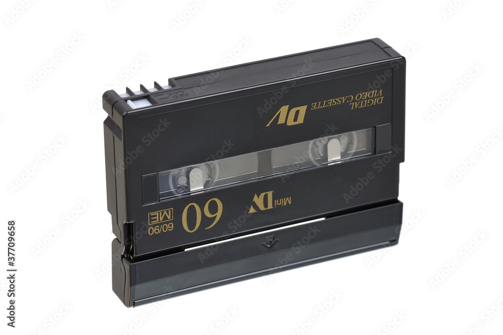 Mini DV cassette Stock Photo | Adobe Stock