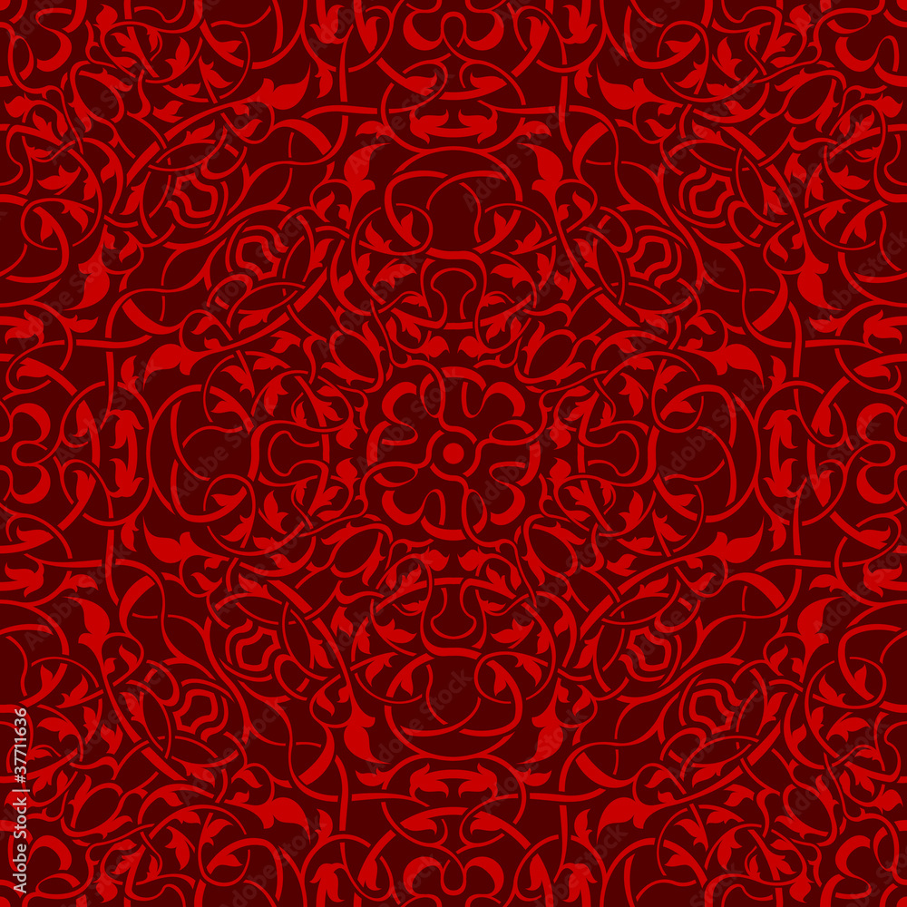 Red seamless wallpaper pattern Red seamless wallpaper pattern
