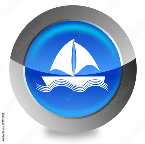 Sailboat button