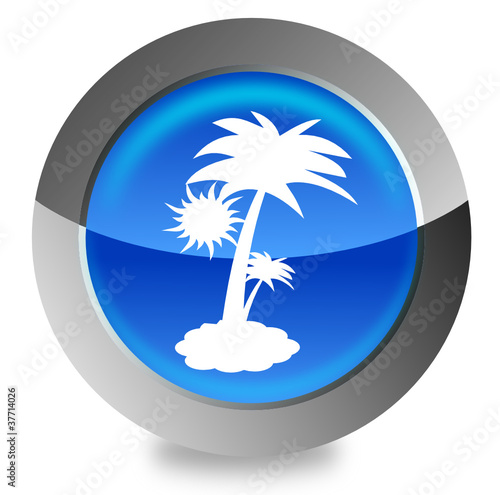 Palm beach  button