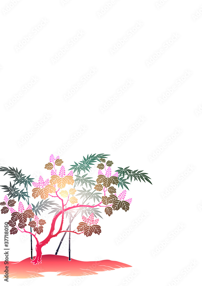 Naklejka premium グラフィックパターン