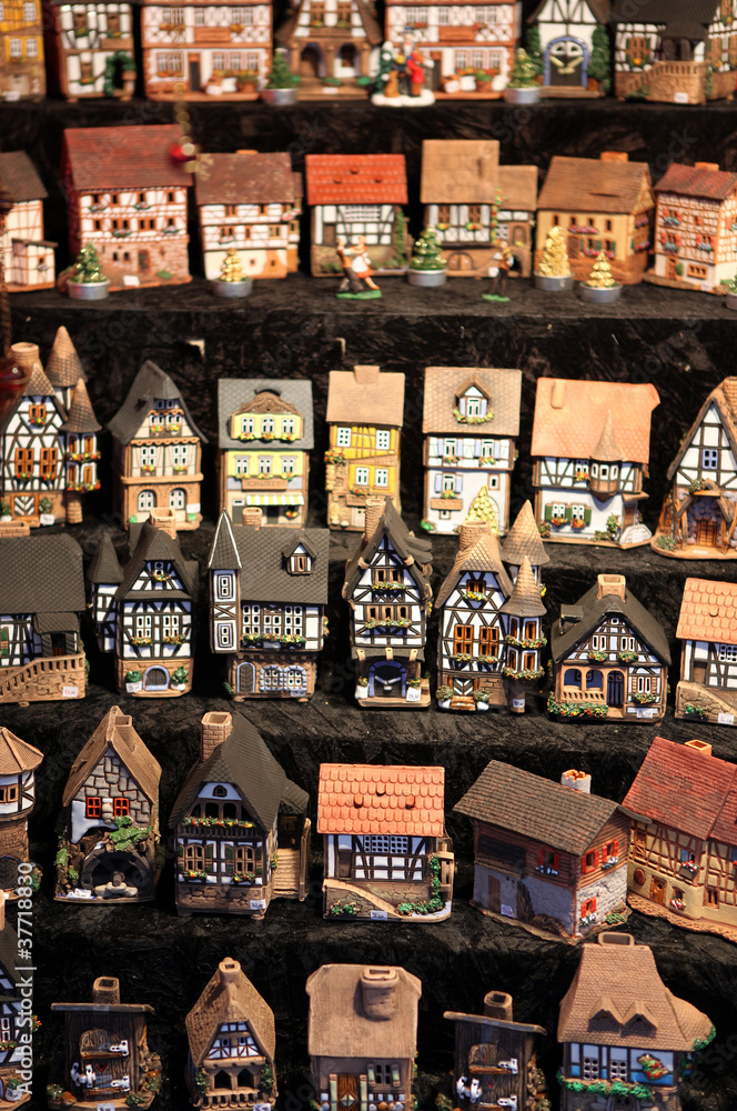 Obraz premium German Christmas houses