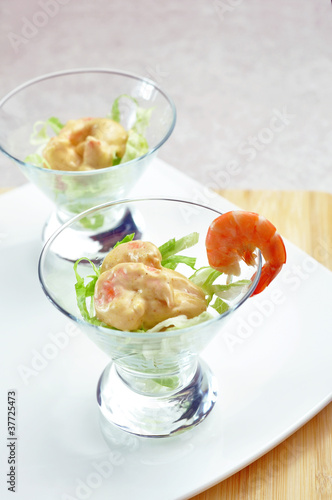 shrimps cocktail