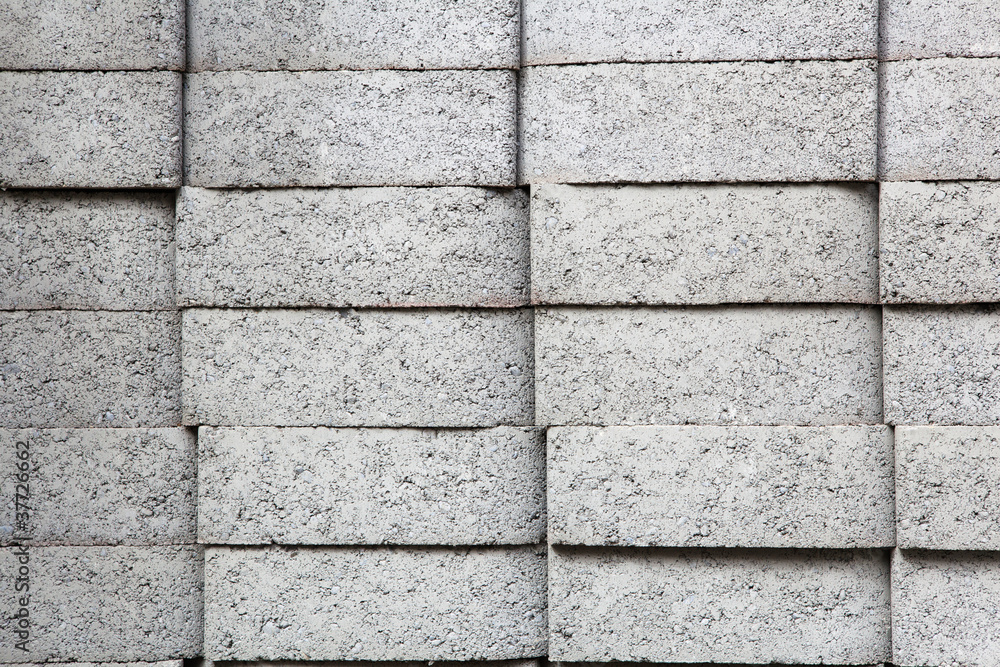 Obraz premium Gray rectangular pavers