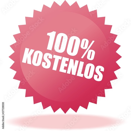 étiquette 100% kostenlos