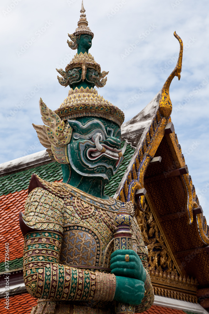 demon gate-guardian , Bangkok Thailand