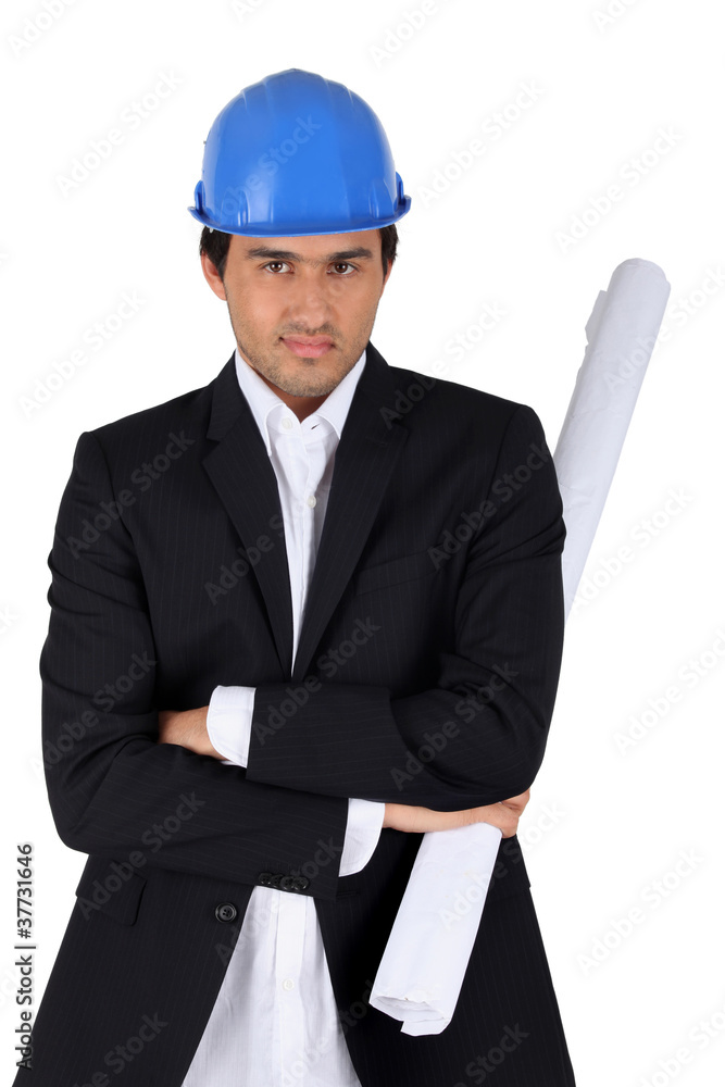 An unhappy architect An unhappy architect