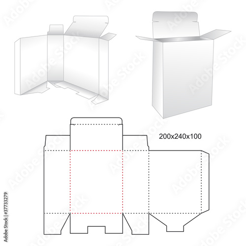 Die stamp box