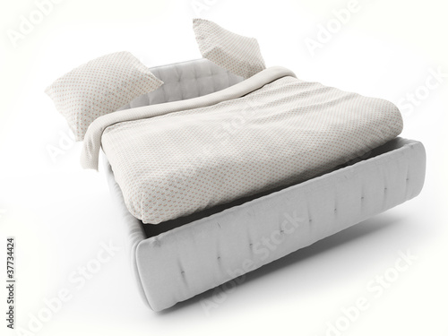 Bett schwebend