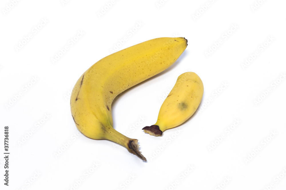 Grande banane et petite banane Photos | Adobe Stock
