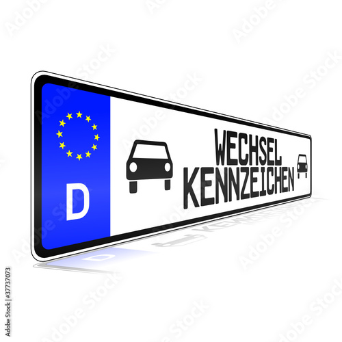 wechselkennzeichen v2 I